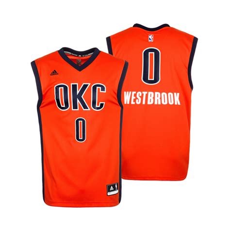 camiseta adidas nba replica russell westbrook